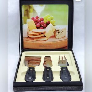 Vintage Napa Valley Crump 2014 Circle of excellence charcuterie board w/utensils